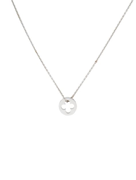 louis vuitton pendant mens|louis vuitton clover necklace.